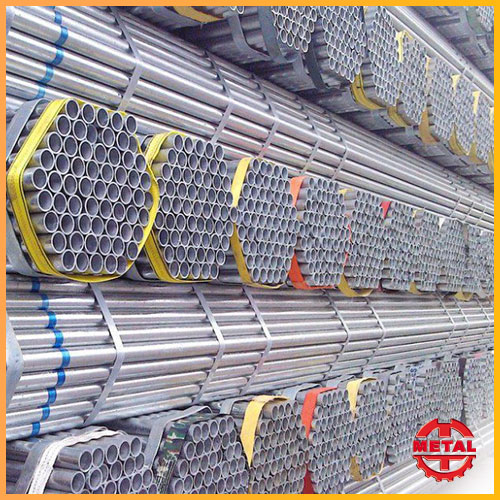 Hot dipped galv.seamless steel pipes for application